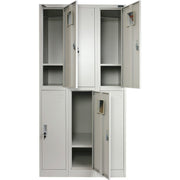 6 Door Metal Storage Locker