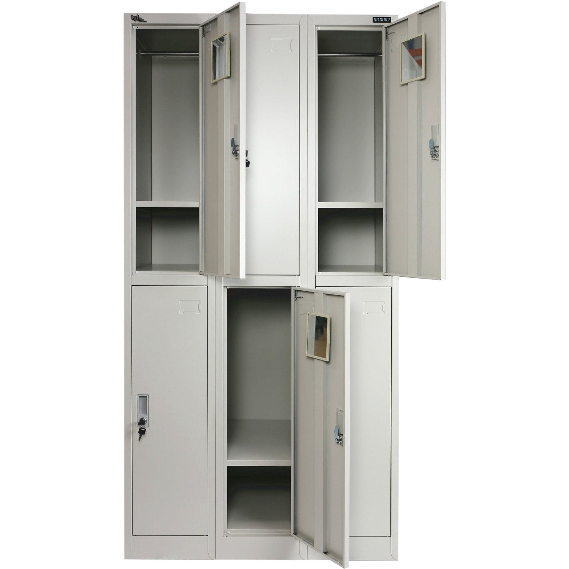 6 Door Metal Storage Locker