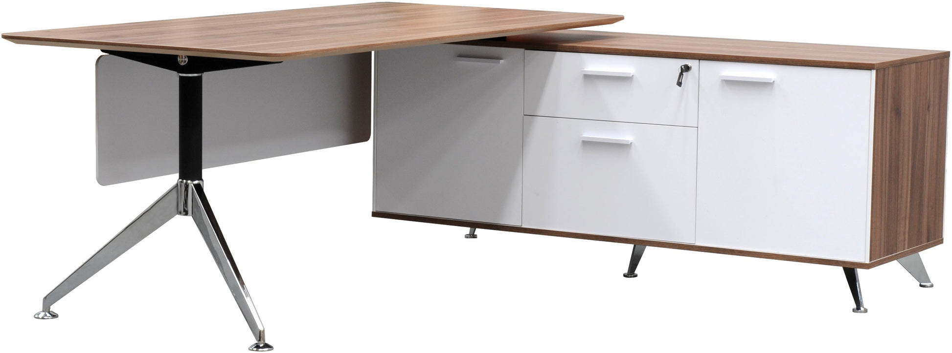 Potenza Desk With Return - Casnan Premier