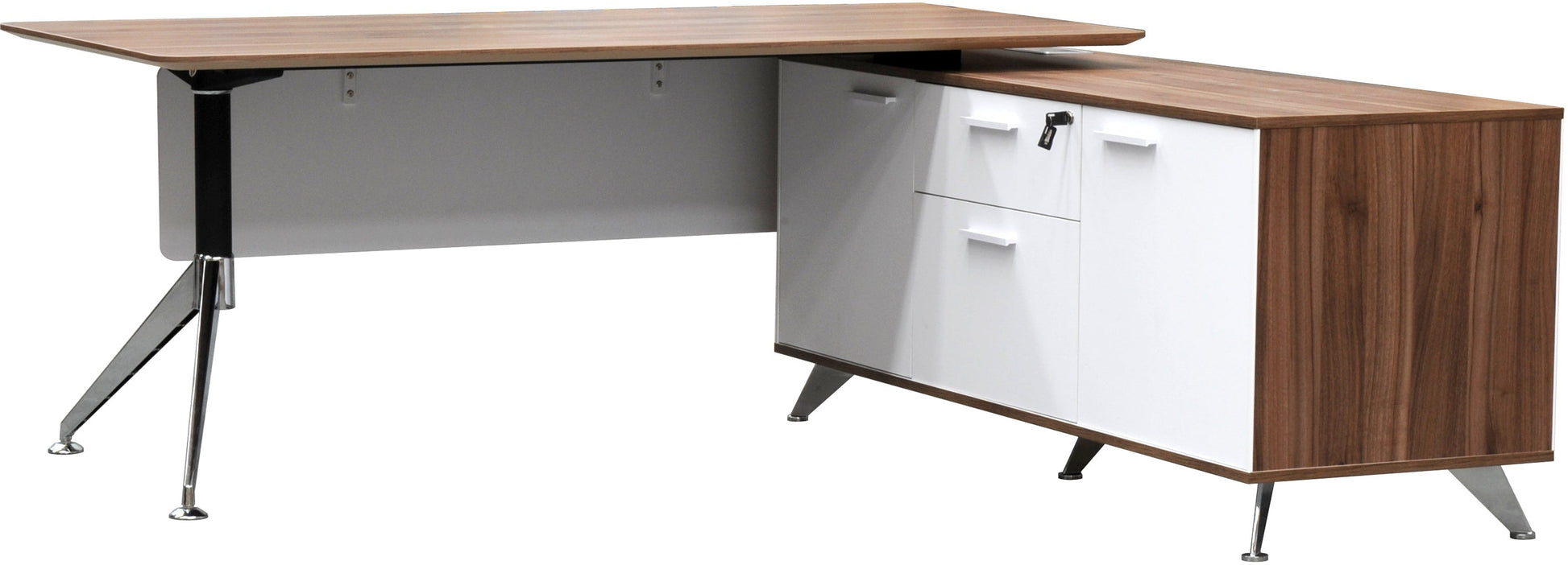 Potenza Desk With Return - Casnan Premier