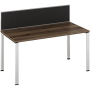 Worksmart 1 Person Single Sided Workstation - With Screen