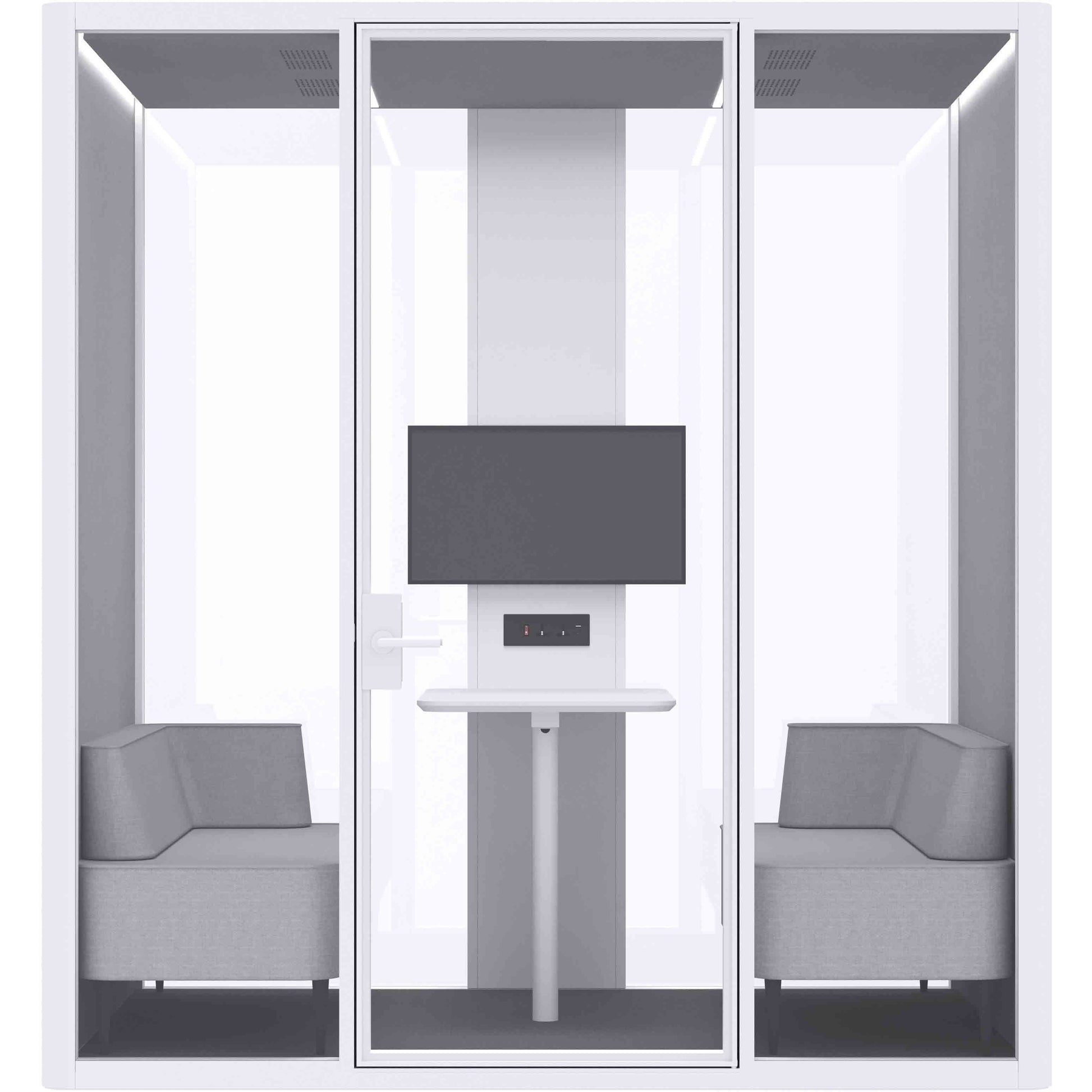 FocusHub - 2-4 Person Acoustic Phonebooth - Custom Colour (10 weeks lead time)