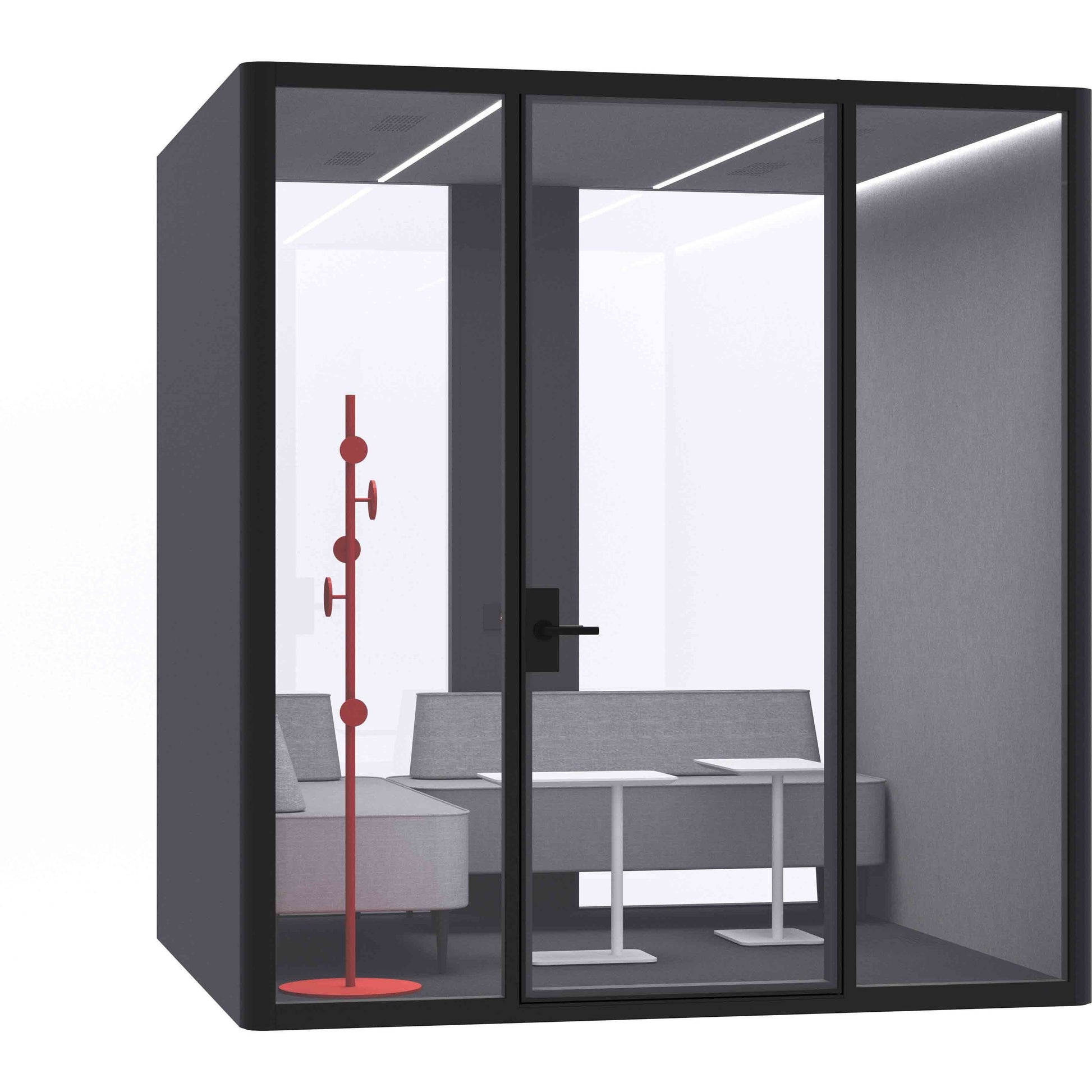 FocusHub - 2-4 Person Acoustic Phonebooth - Custom Colour (10 weeks lead time)
