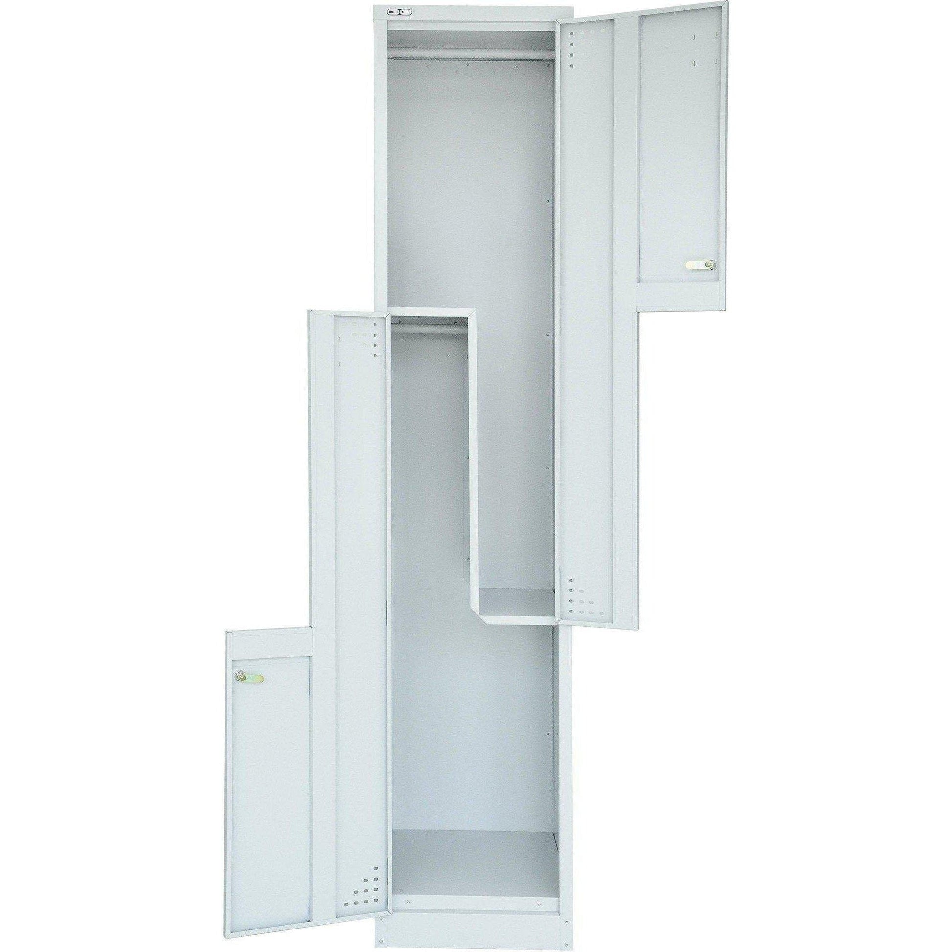 Set of 10 GO Steel Step Lockers