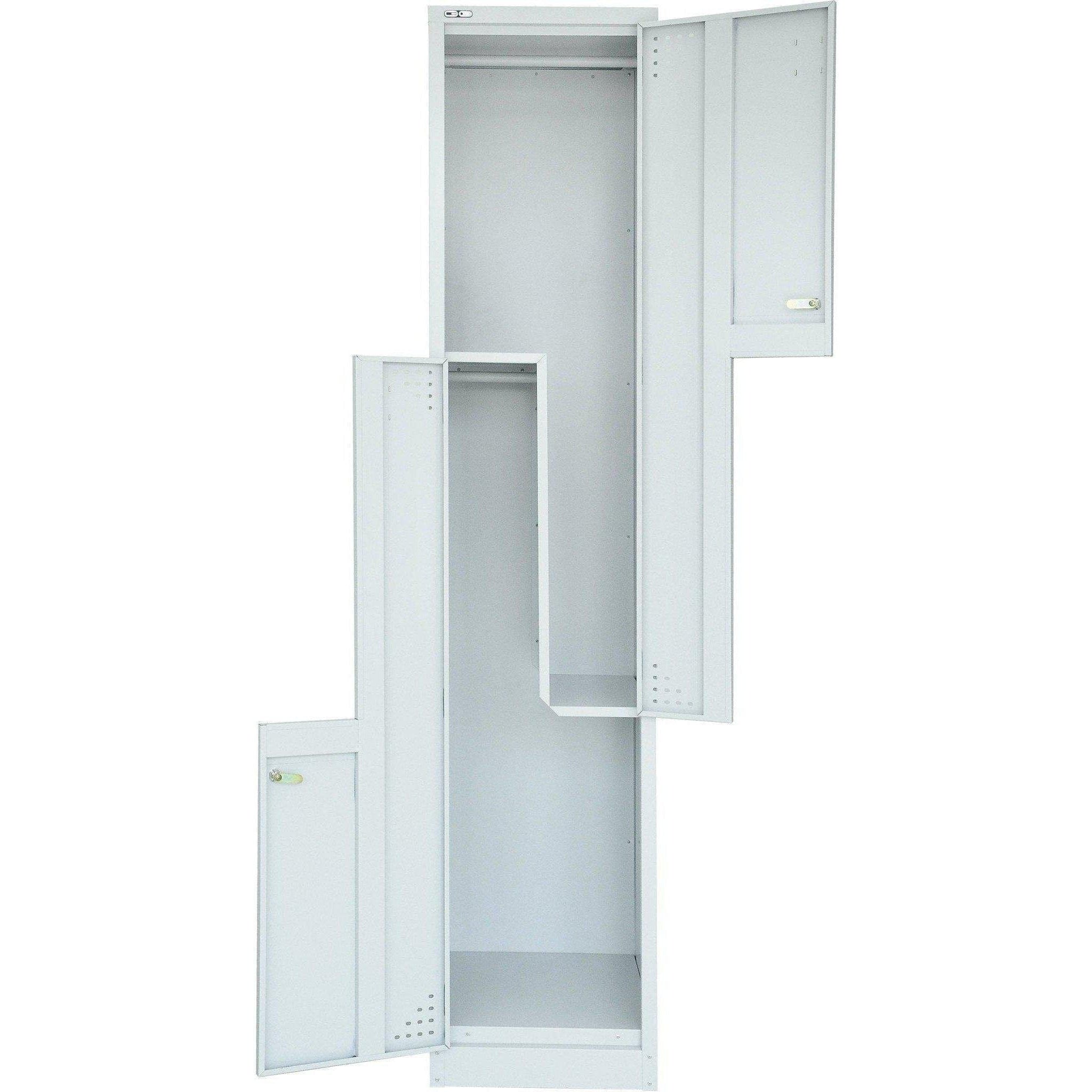 Set of 10 GO Steel Step Lockers