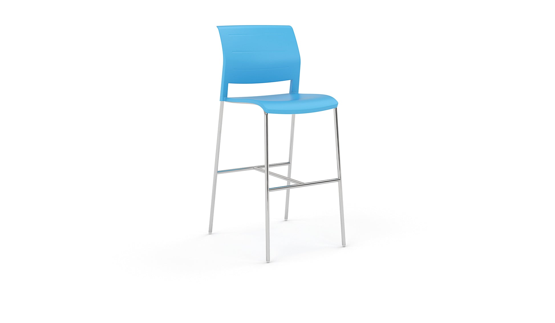 Game Barstool Unupholstered