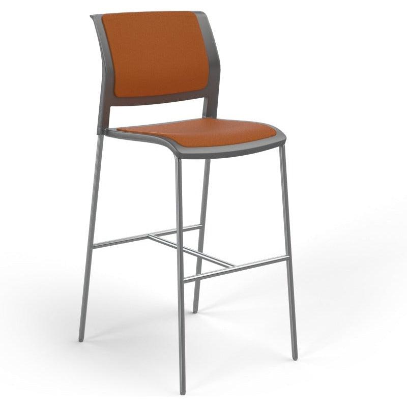 Game Barstool With Upholstery