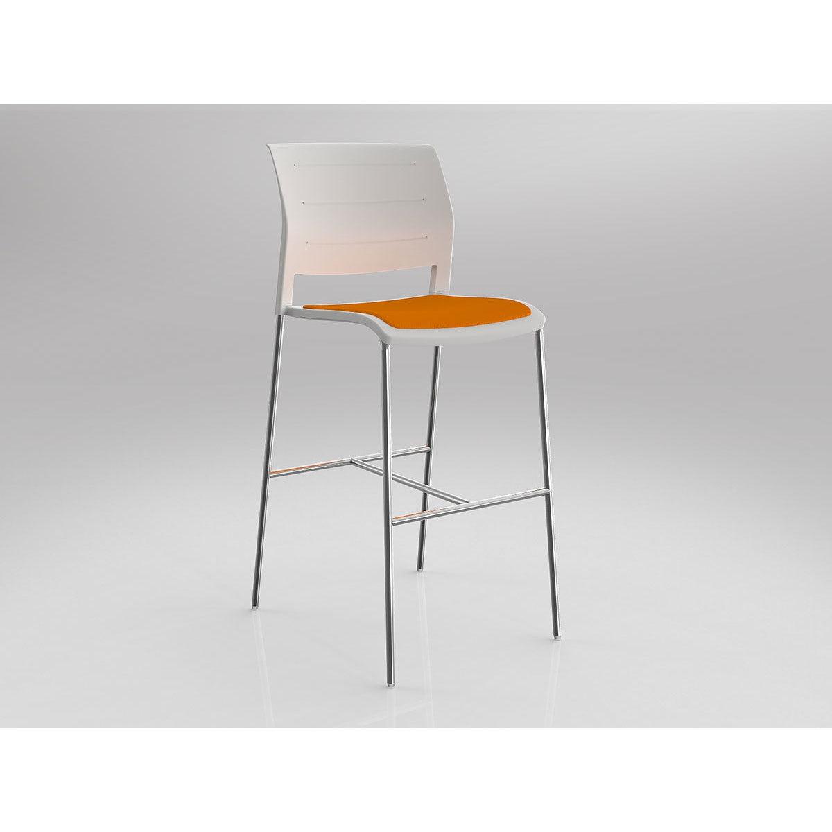 Game Barstool With Upholstery