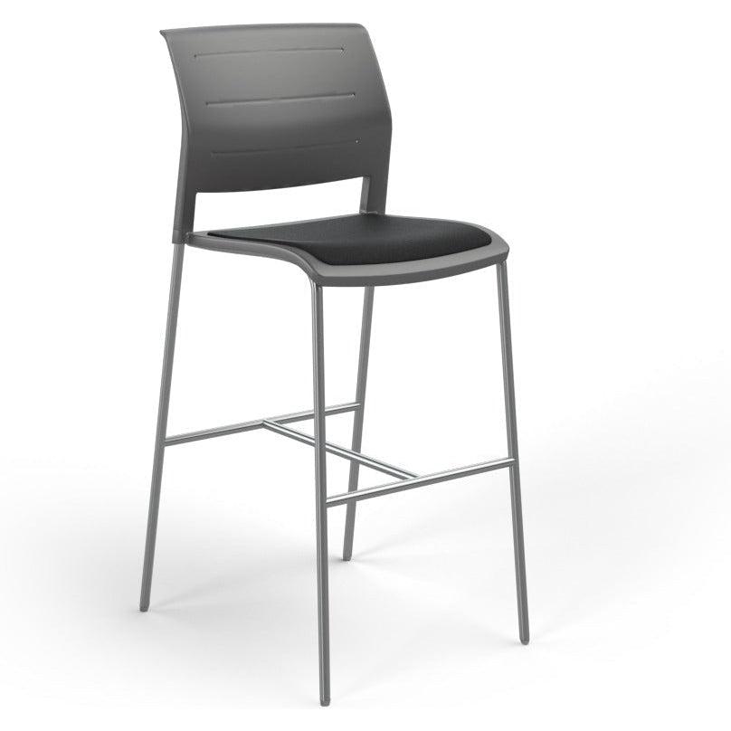 Game Barstool With Upholstery