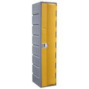 Steelco Heavy Duty Plastic Lockers 1 Tier Full Height