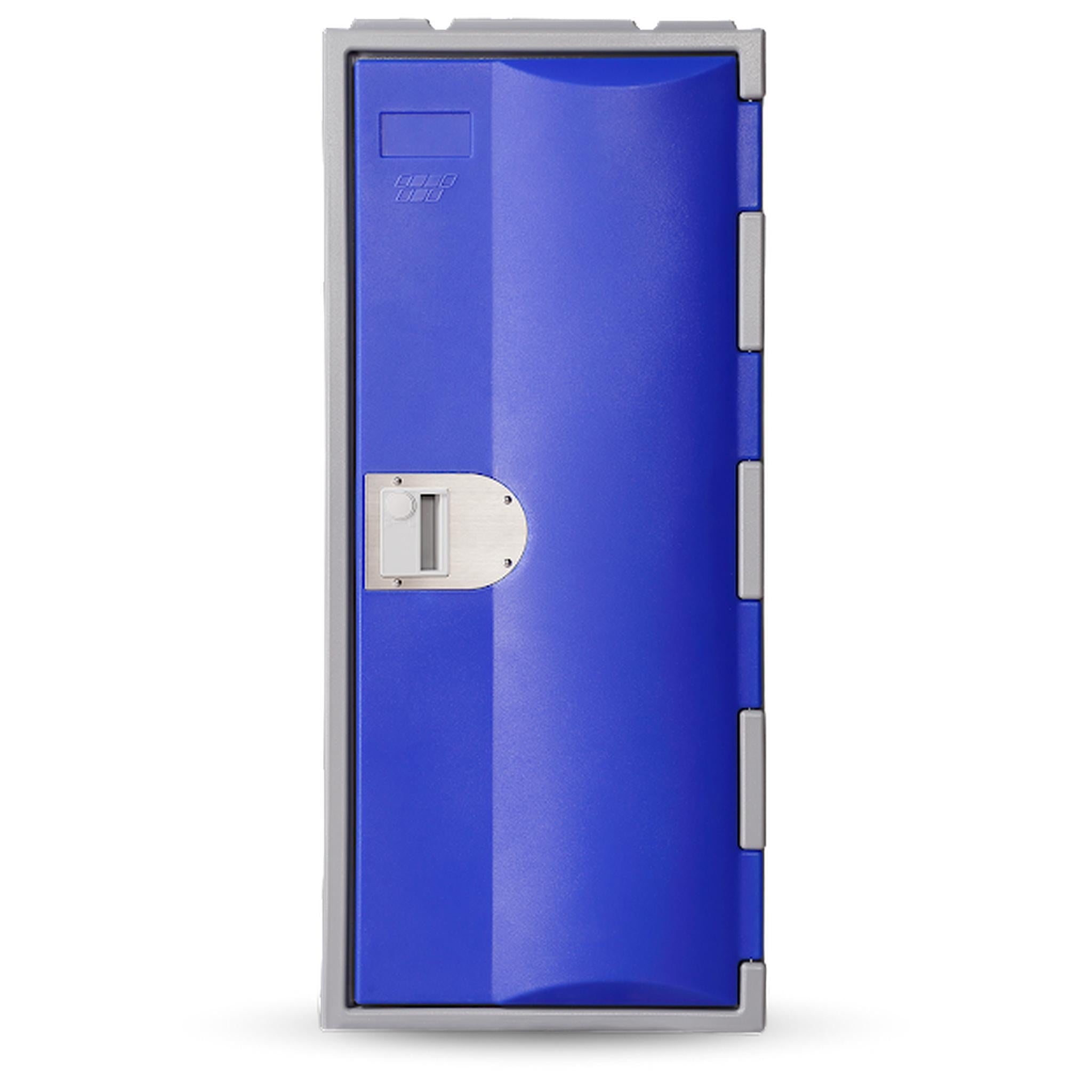 Steelco Heavy Duty Plastic Lockers 1 Tier Half Height