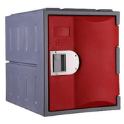 Steelco Heavy Duty Plastic Lockers 1 Tier Quarter Height