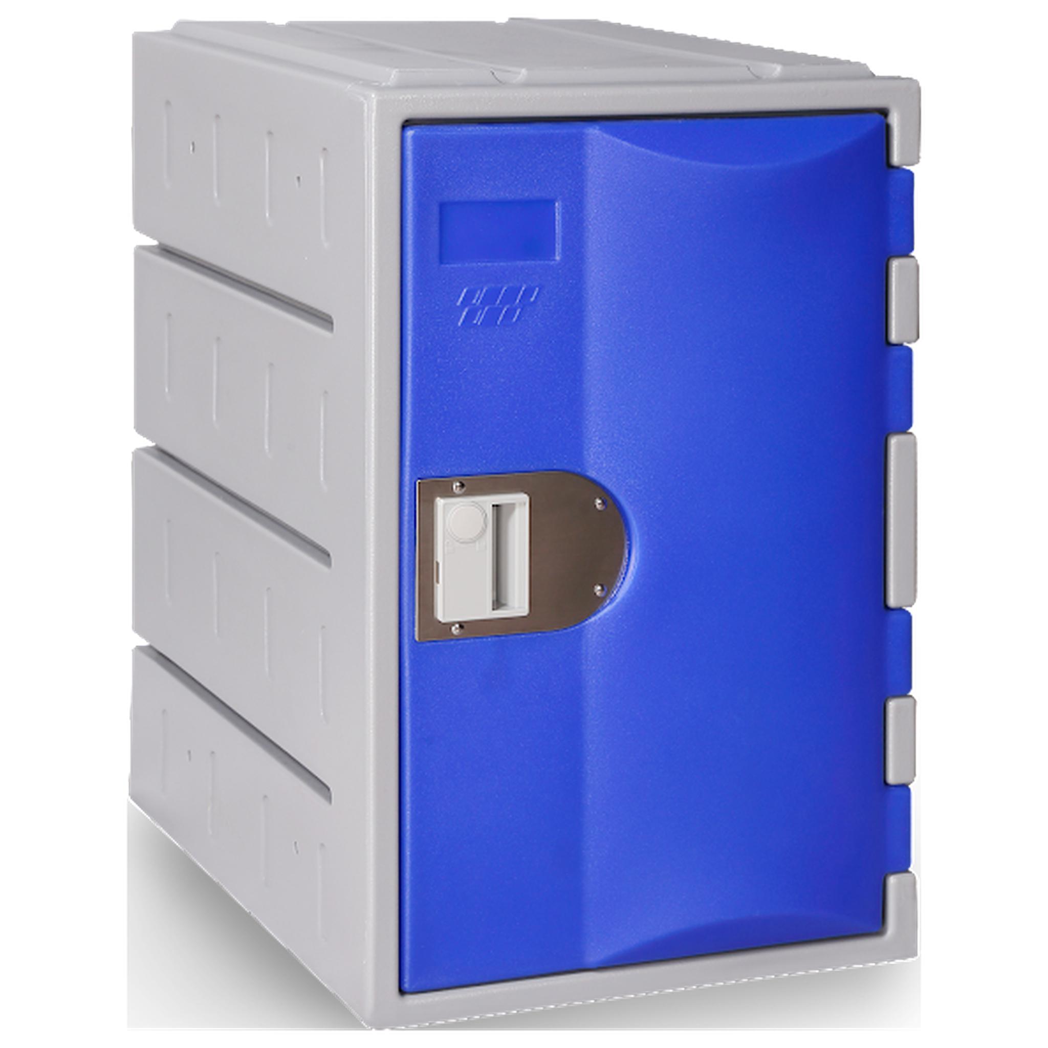 Steelco Heavy Duty Plastic Lockers 1 Tier Third Height