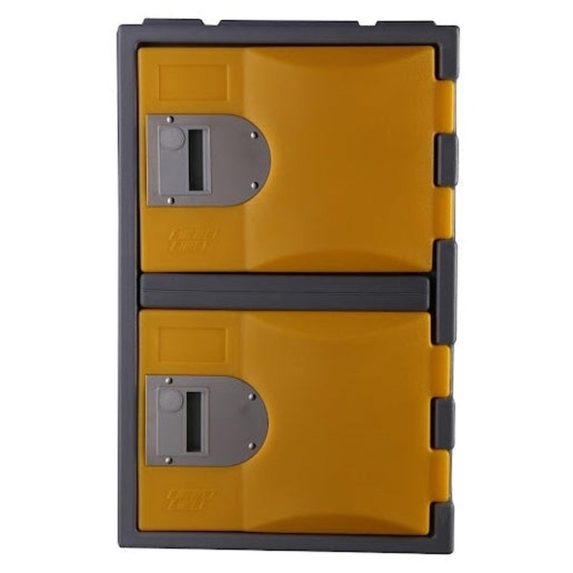 Steelco Heavy Duty Plastic Lockers 2 Tiers Third Height