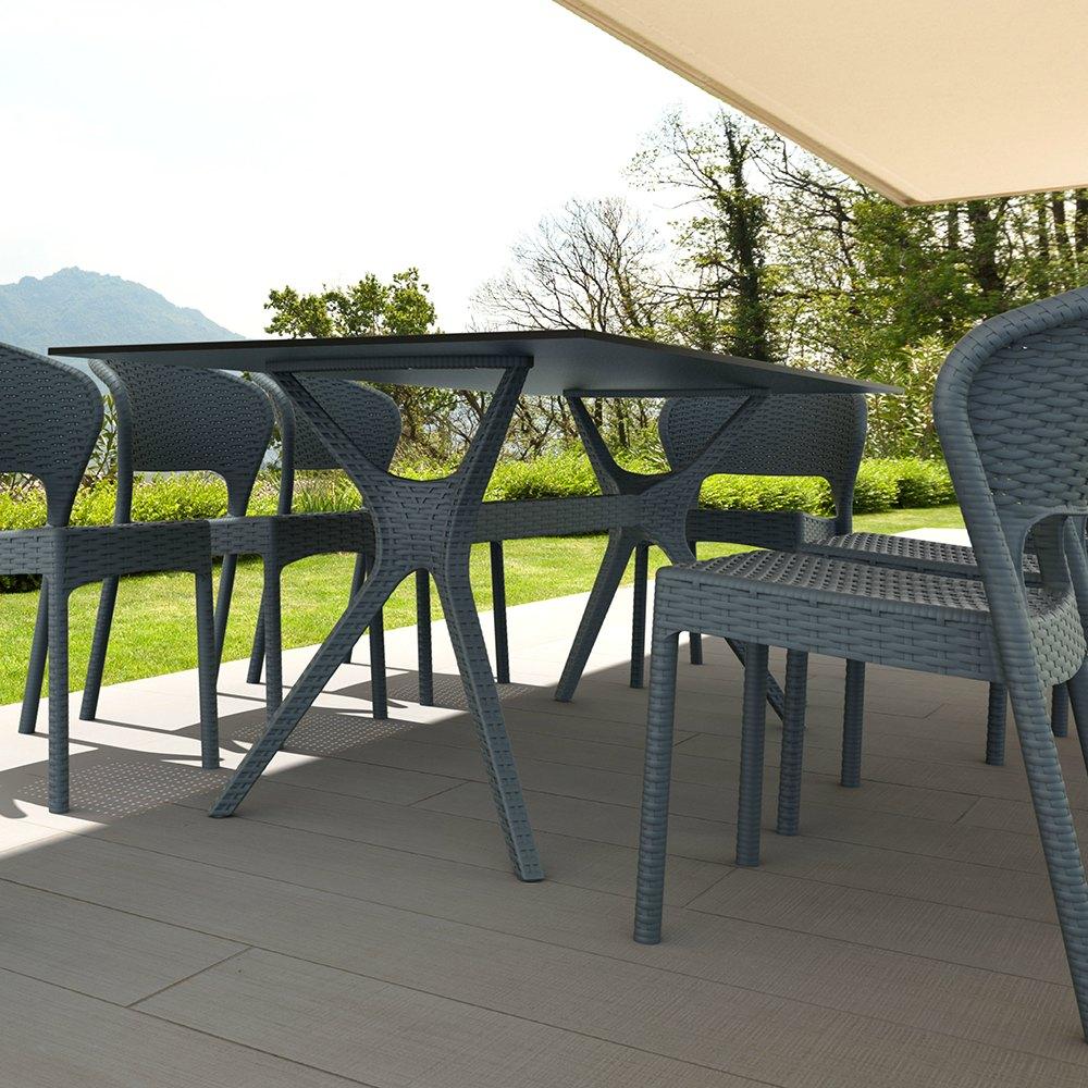 Ibiza Table Legs Large (Suits Ibiza Table Top 1800x900)