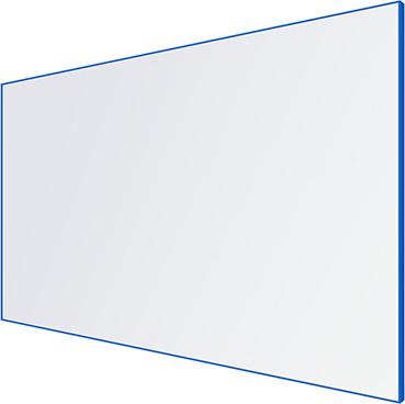 LX8 Slim Edge Porcelain Whiteboard - Coloured Edge