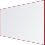 LX8 Slim Edge Porcelain Whiteboard - Coloured Edge
