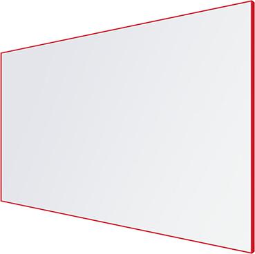 LX8 Slim Edge Porcelain Whiteboard - Coloured Edge