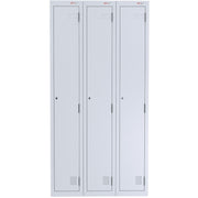 A-File 1 Tier Locker - Bank of 3 (3 Door Locker)