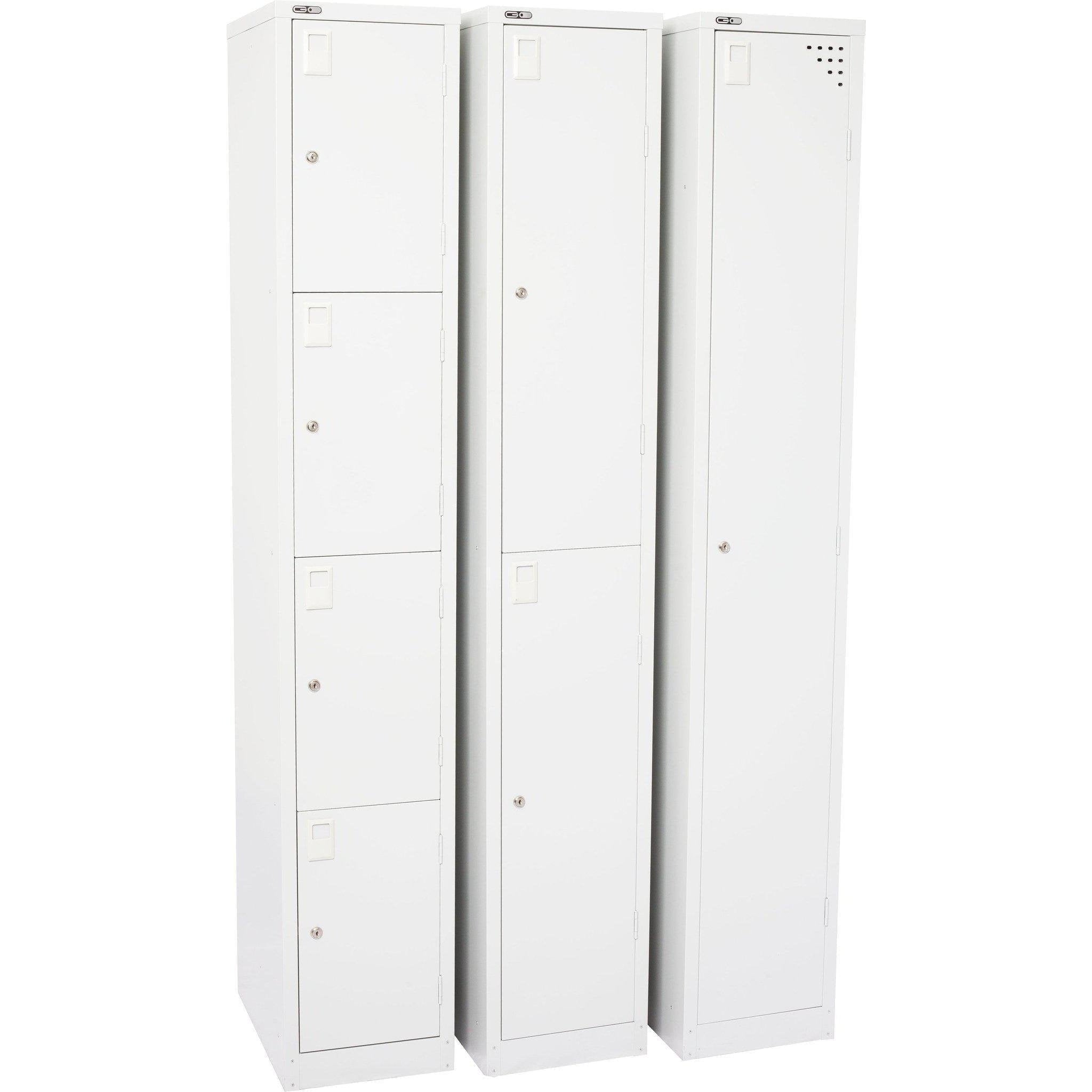 Set of 10 GO Steel Lockers 4 Door