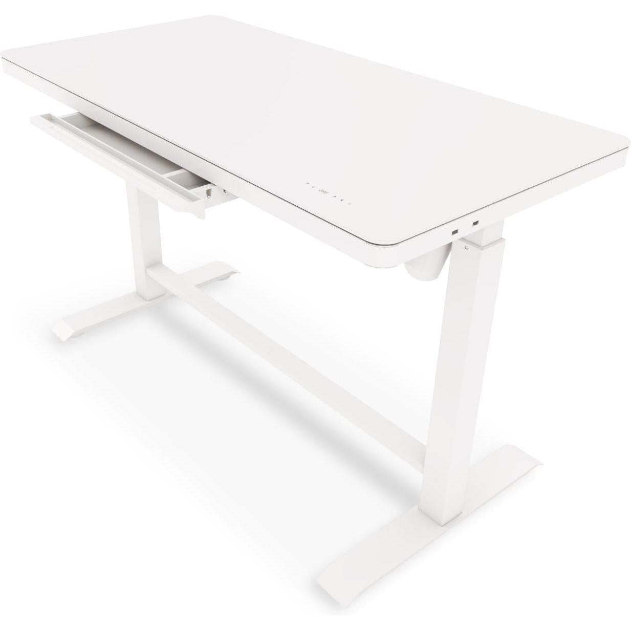 Luxe Electric Glass Desk