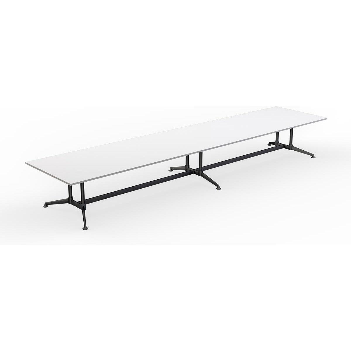 Modulus Twin Post Collar Leg Meeting Table