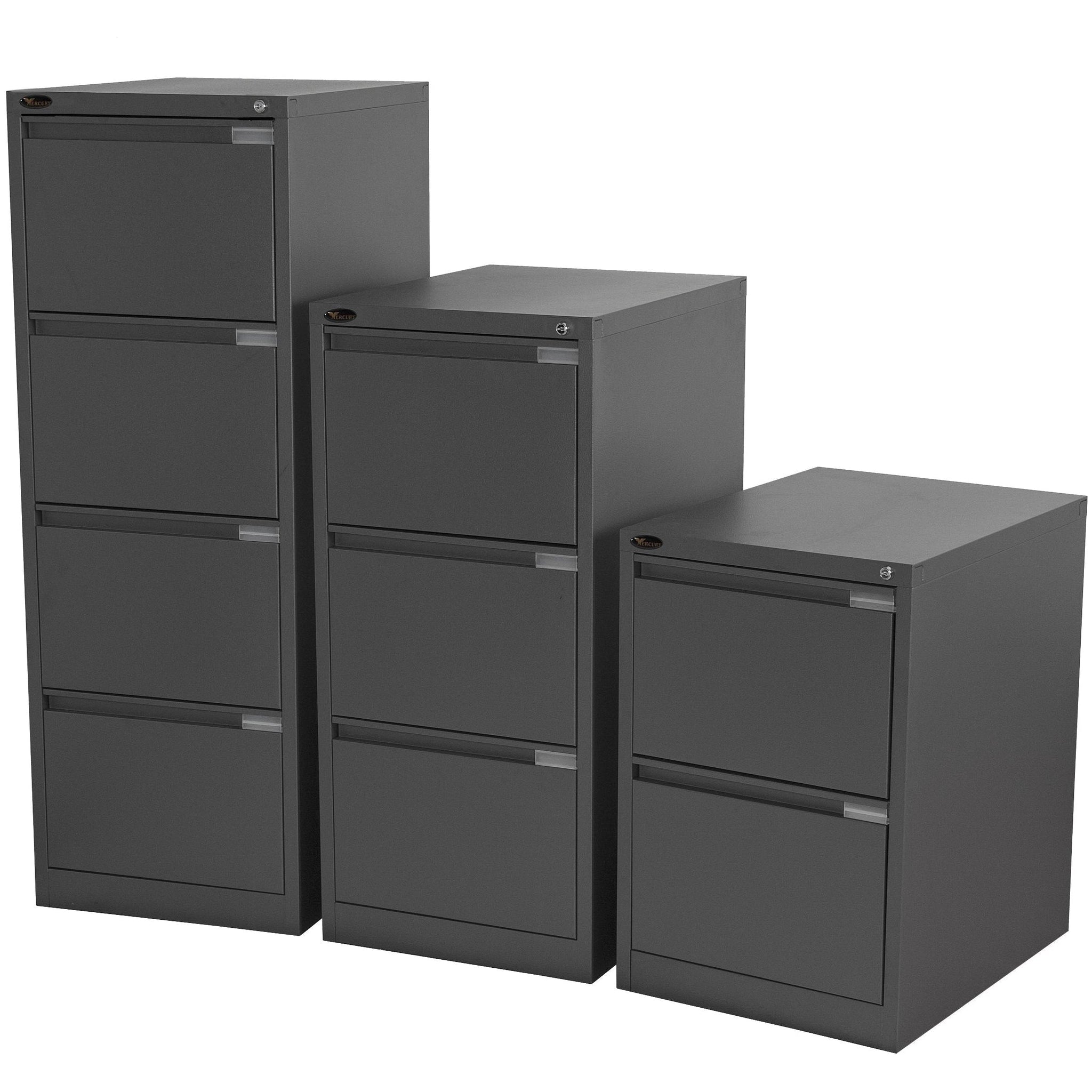 Mercury 3 Drawer Filing Cabinet