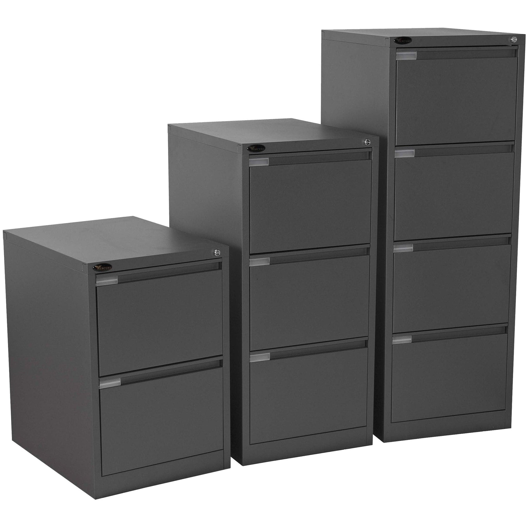 Mercury 3 Drawer Filing Cabinet