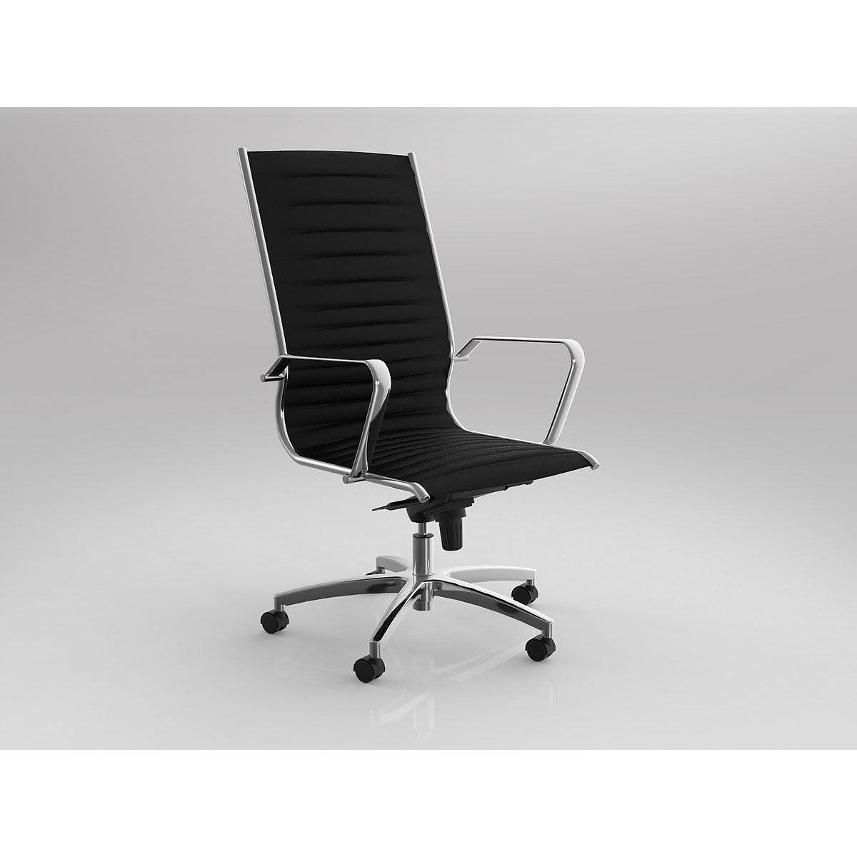 Metro High Back Meeting Chair with Arms