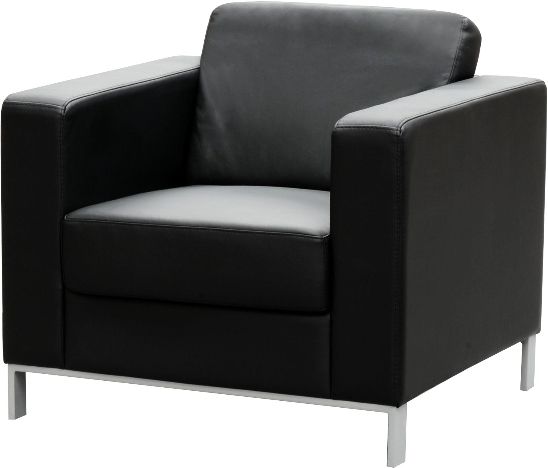 Milano Single Leather Lounge