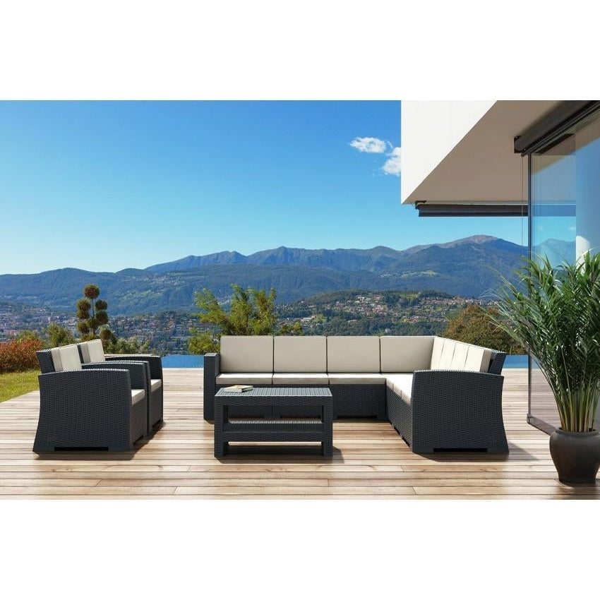 Monaco Lounge Armchair - No Cushion (Single)