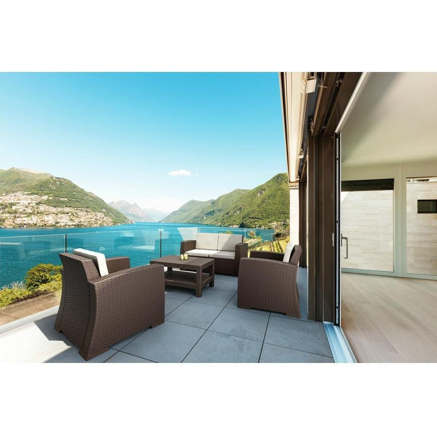 Monaco Lounge Armchair - No Cushion (Single)