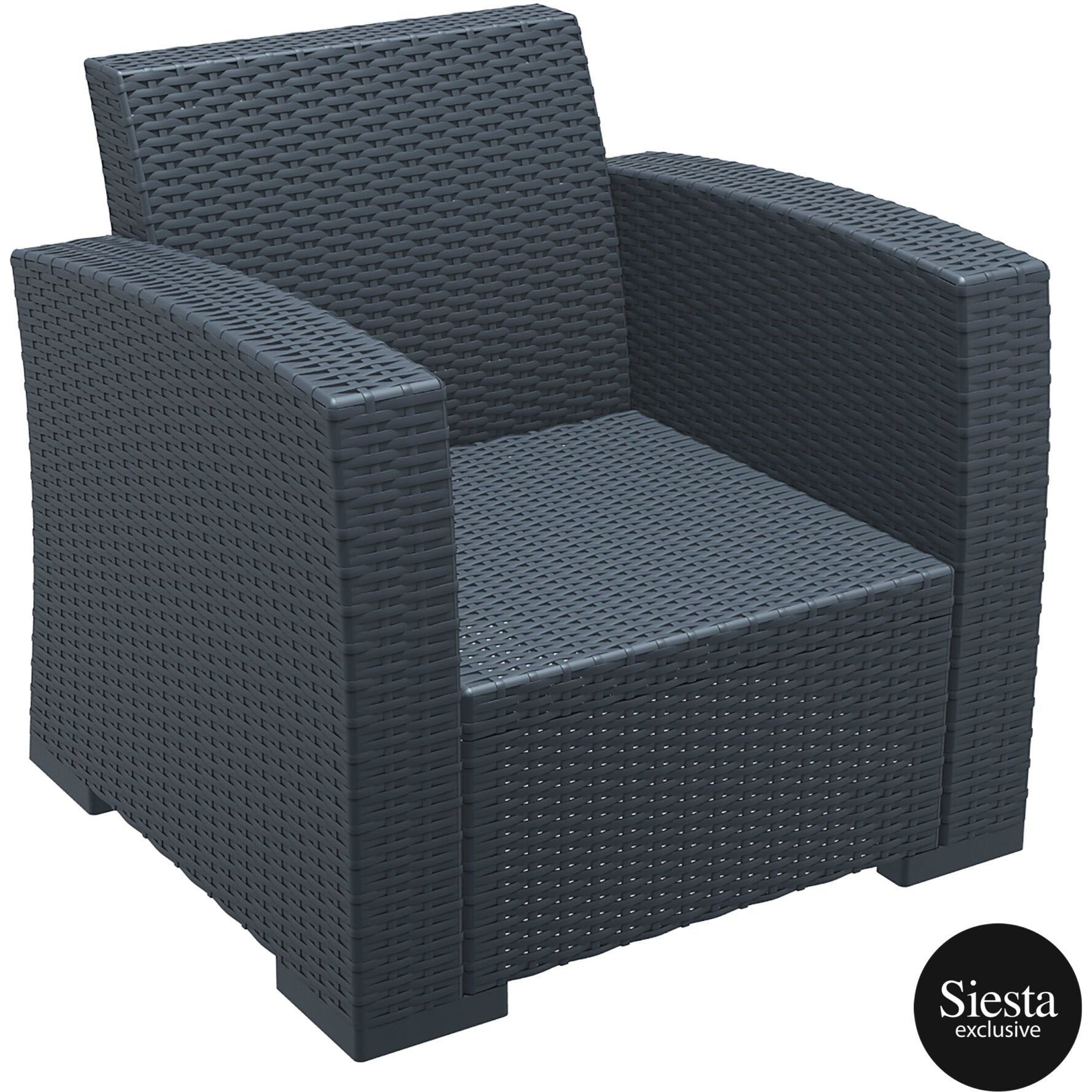 Monaco Lounge Armchair - No Cushion (Single)