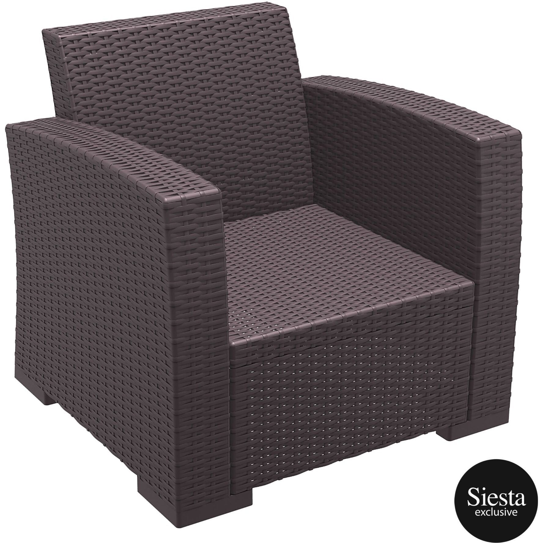 Monaco Lounge Armchair - No Cushion (Single)