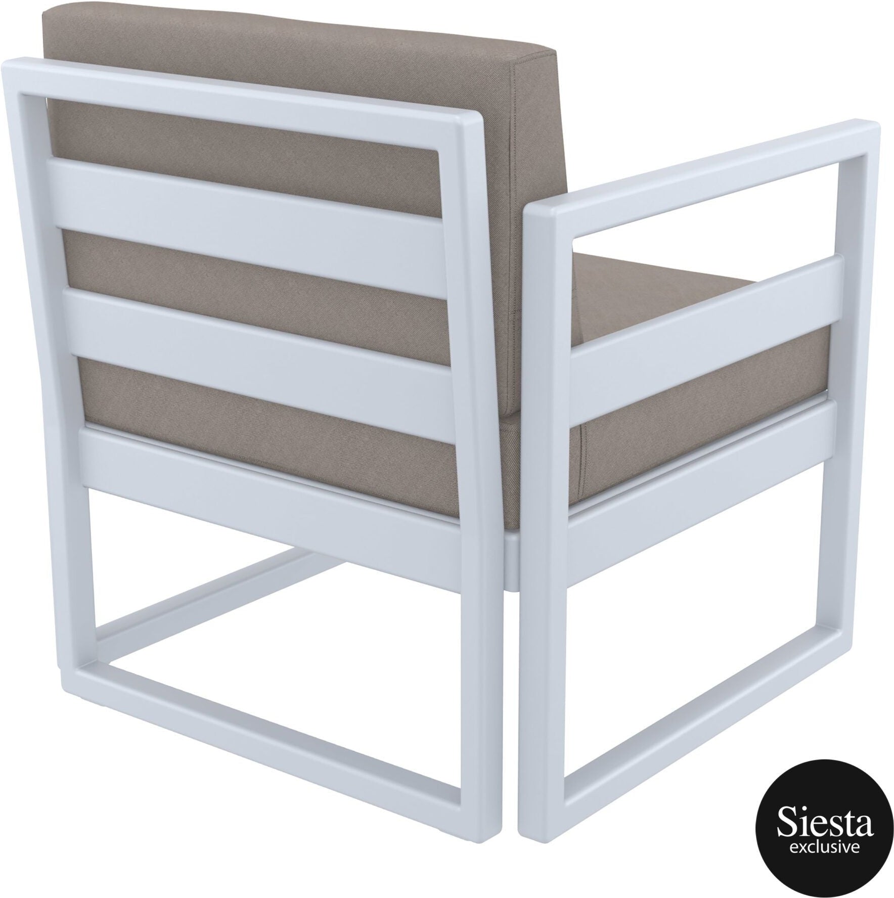 Mykonos Lounge Armchair with Cushion