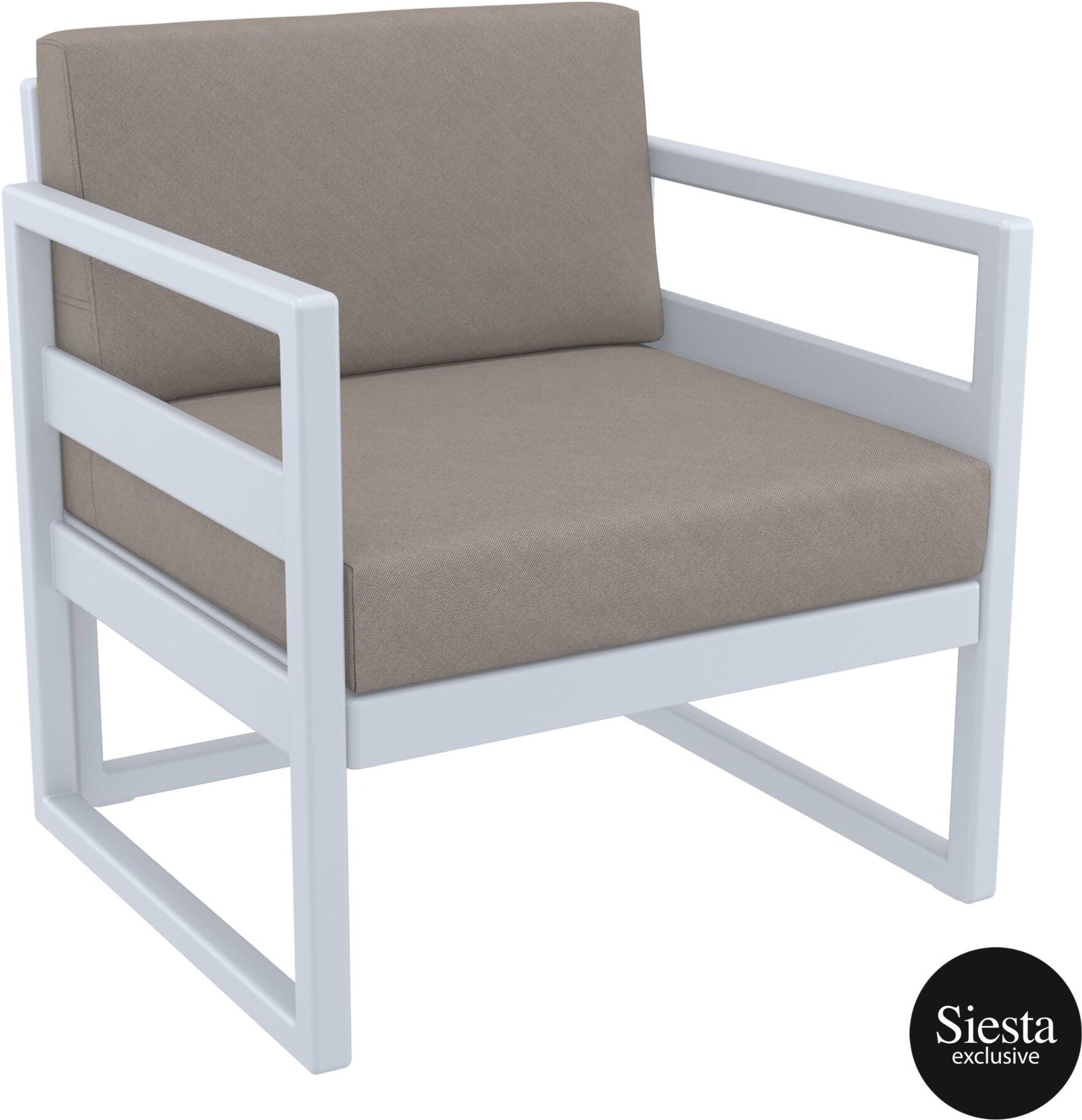 Mykonos Lounge Armchair with Cushion