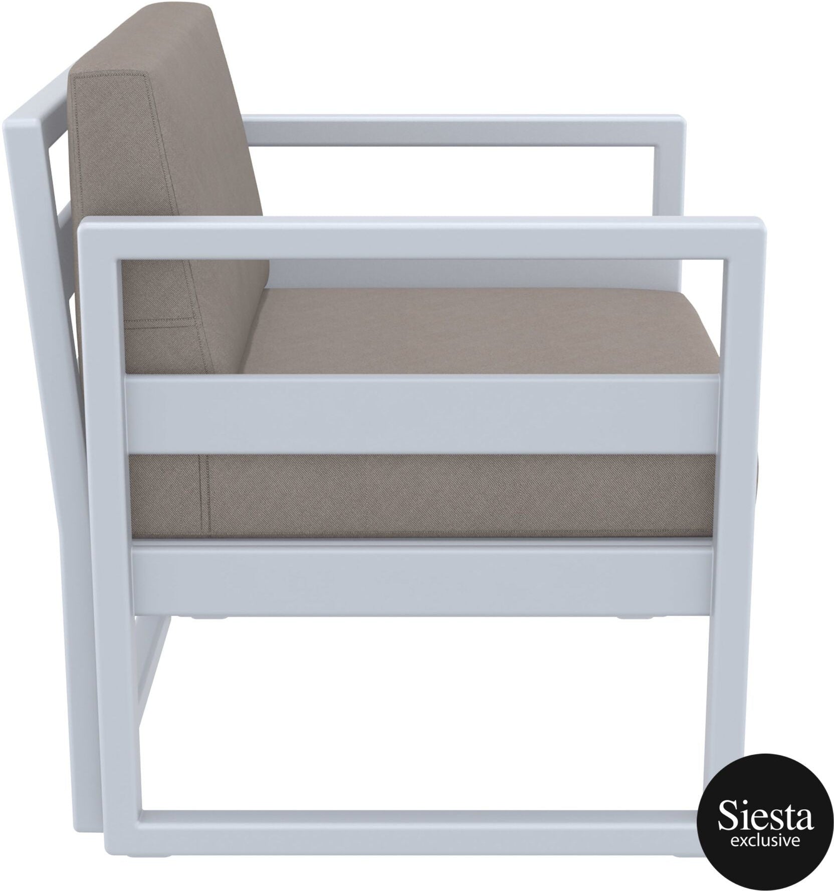 Mykonos Lounge Armchair with Cushion