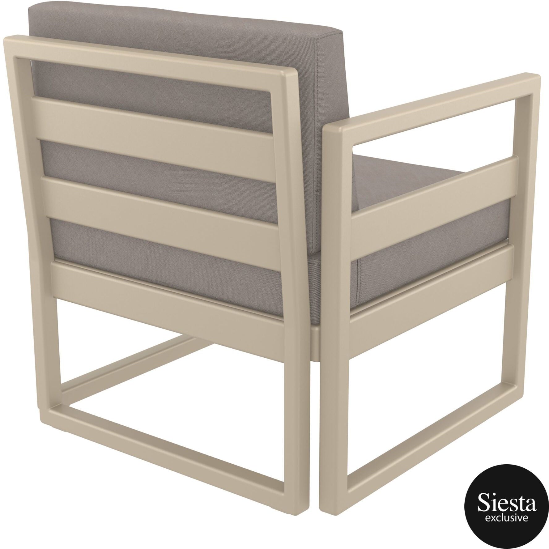 Mykonos Lounge Armchair with Cushion