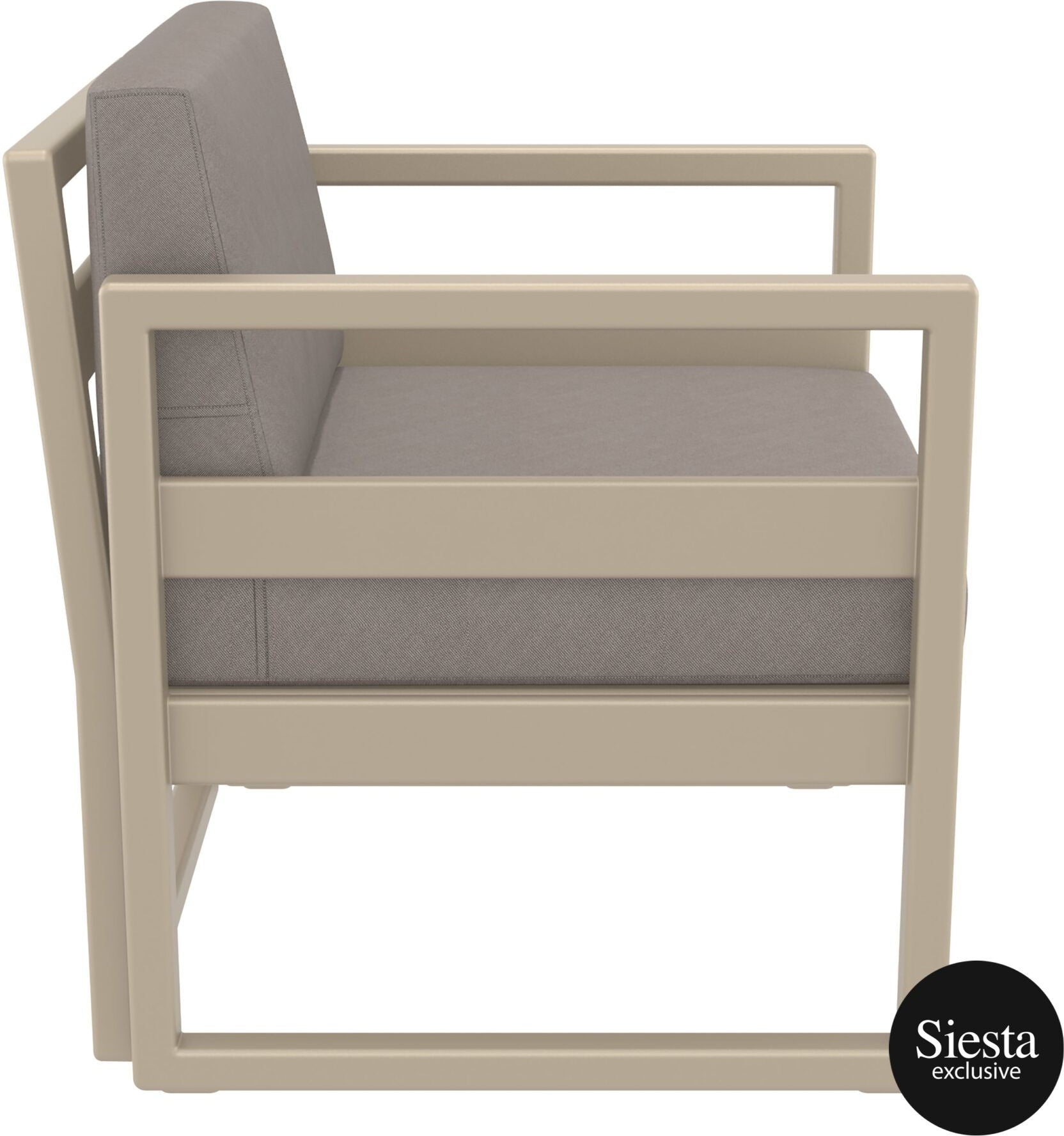 Mykonos Lounge Armchair with Cushion