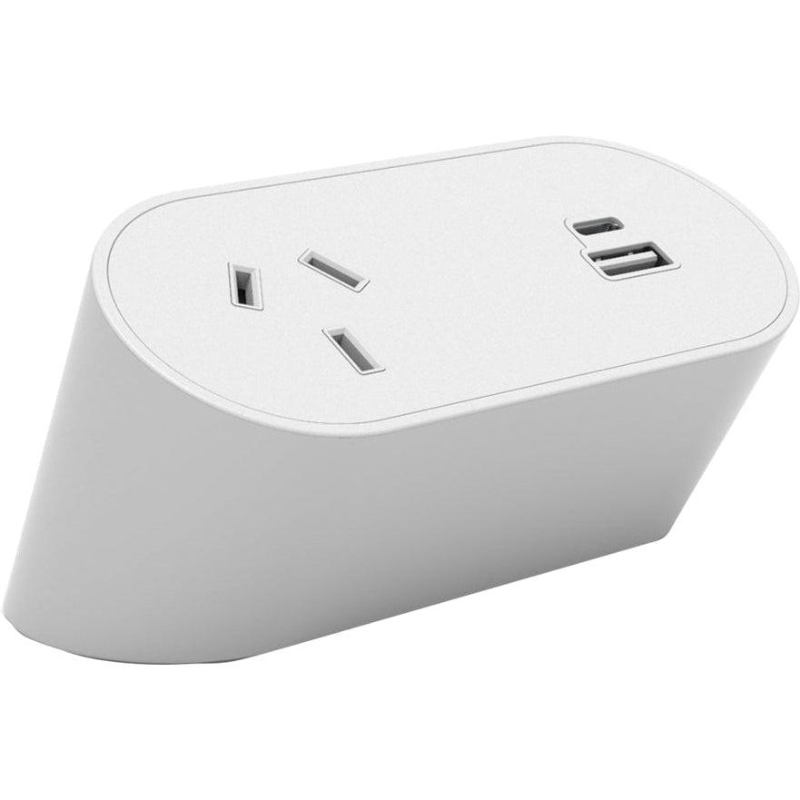 Novo Clamp On Power Rail - Power Point/USB Fast Charge