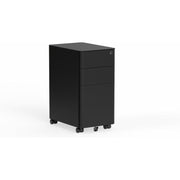 Nevada Mobile 2 Drawer + FIle with Rounded Corners