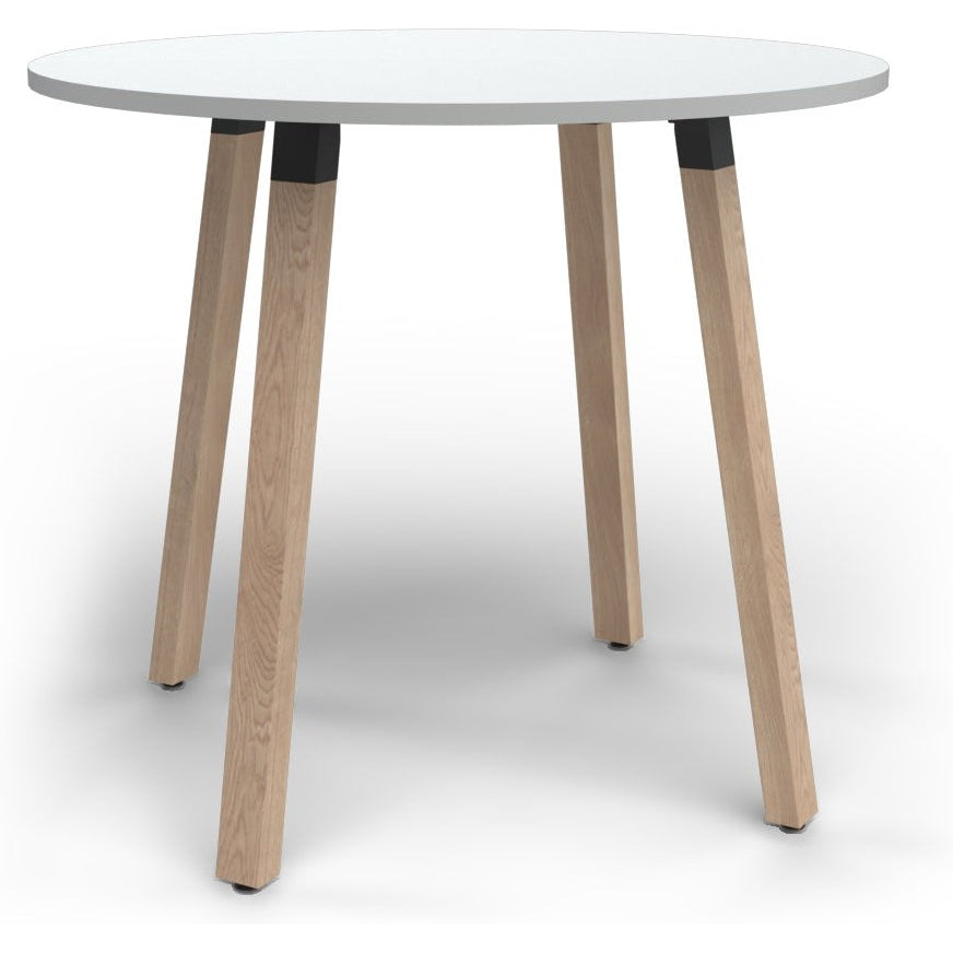 Plantation 4 Leg Round Top Bar Leaner