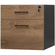 Regal Walnut Premier Fixed Pedestal - 2 Drawer