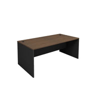 Regal Walnut Premier Straight Desk