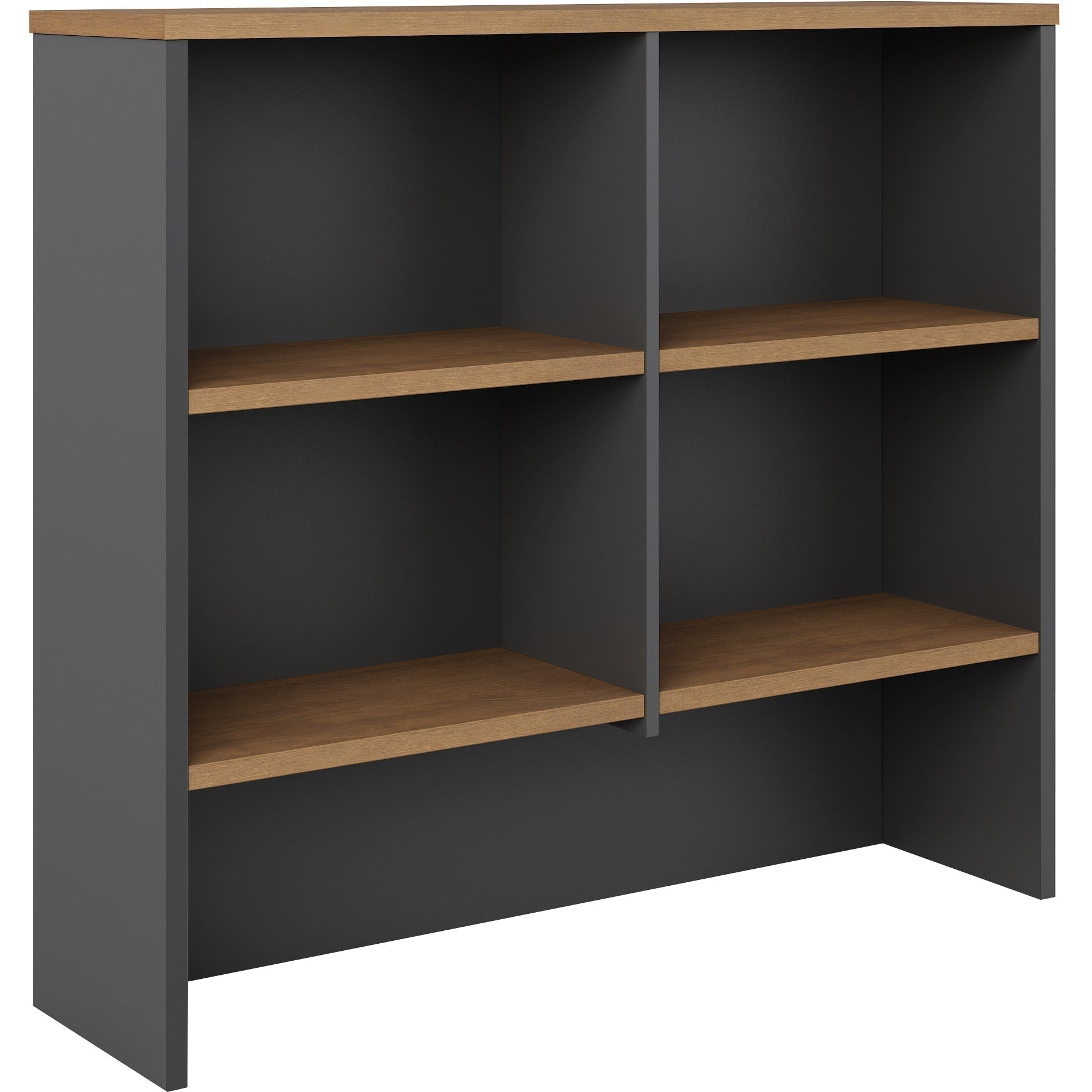 Regal Walnut Premier Overhead Hutch