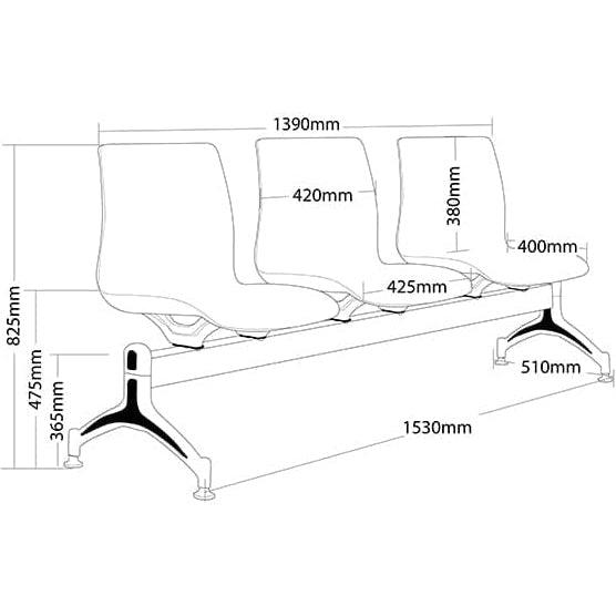 Pod Beam Seating