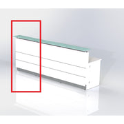 Polaris Straight Reception Counter - 900W - D5