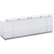 Hugo Plus Reception Counter - White