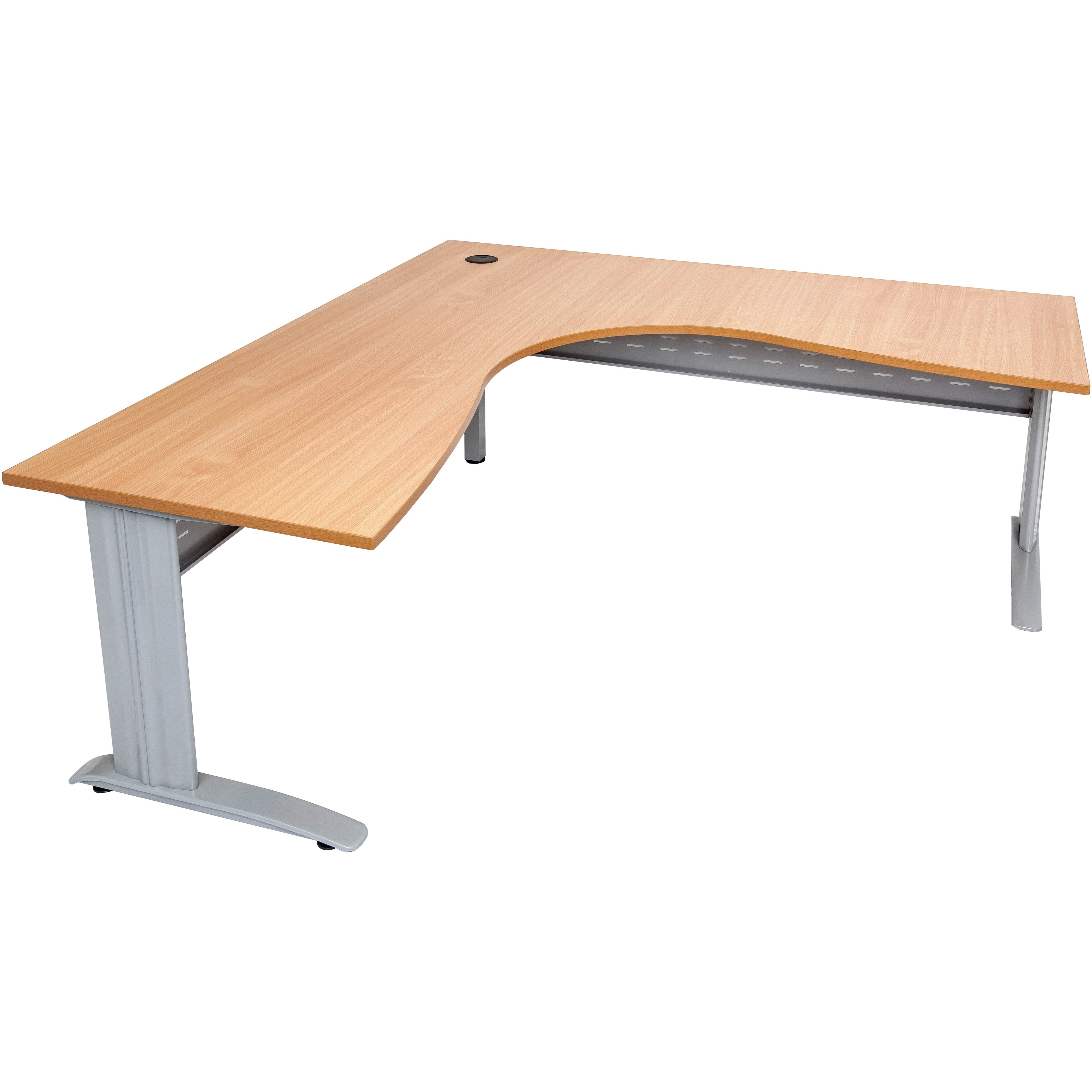 Rapid Span Corner Workstation - Beech
