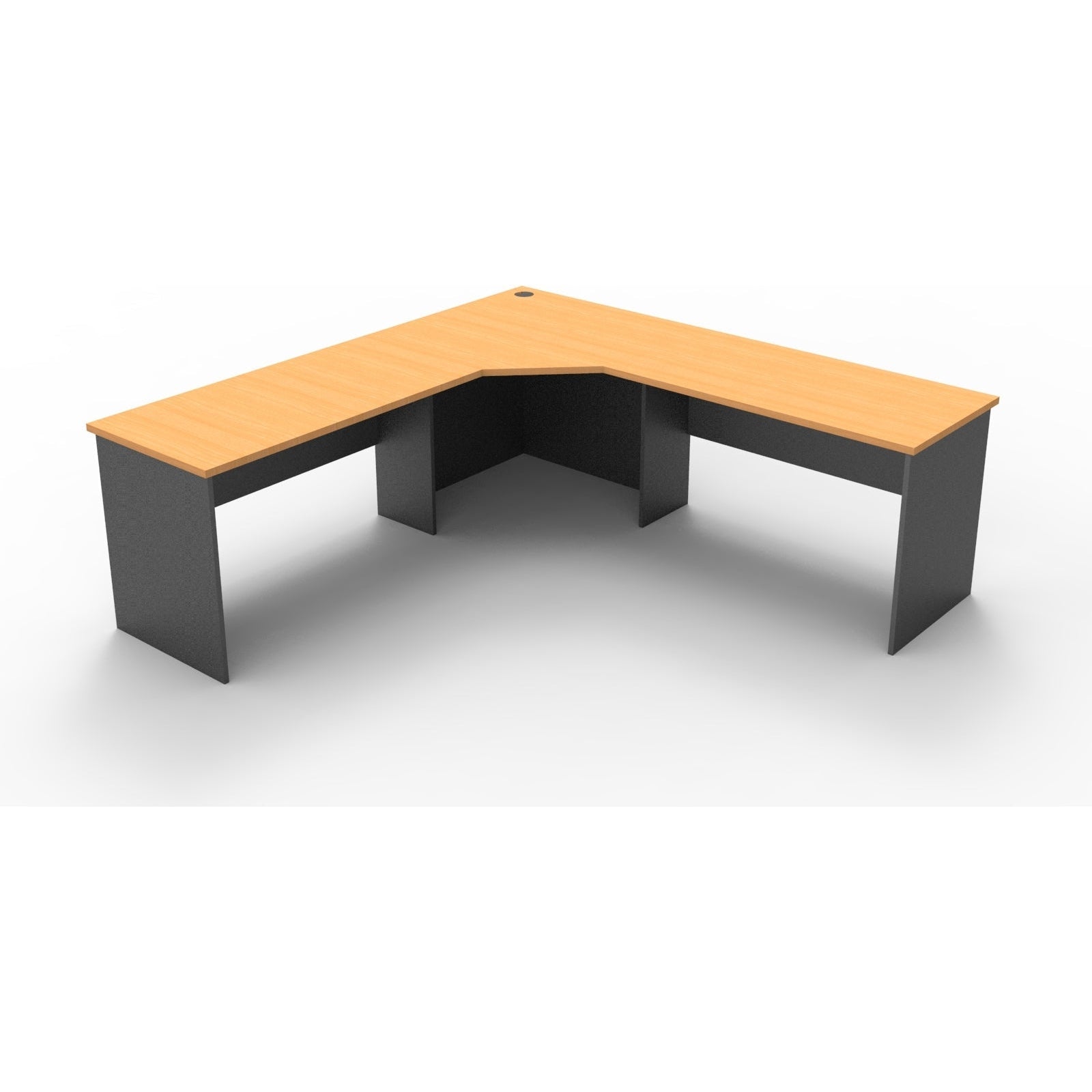 Rapid Worker Corner Workstation Desk
